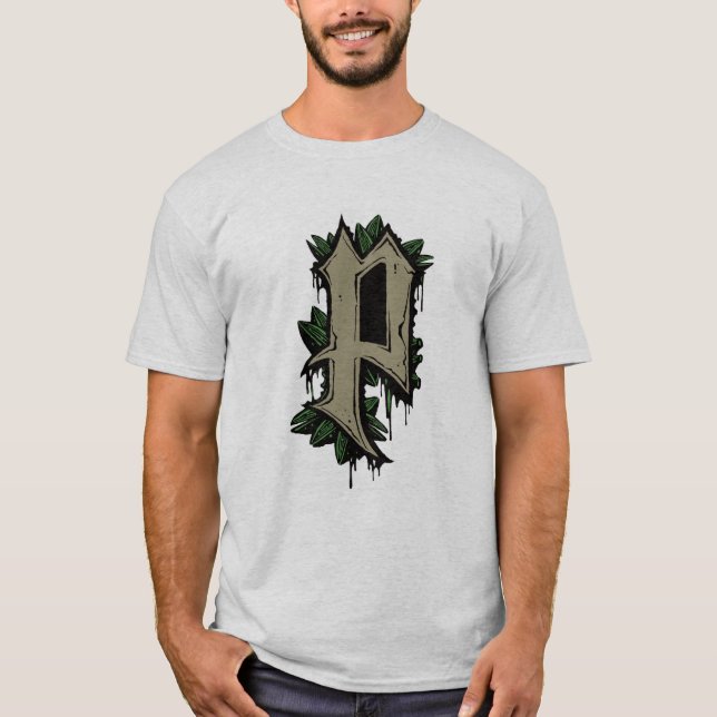 Pirates of the Caribbean Pirate P logo Disney T-Shirt (Front)