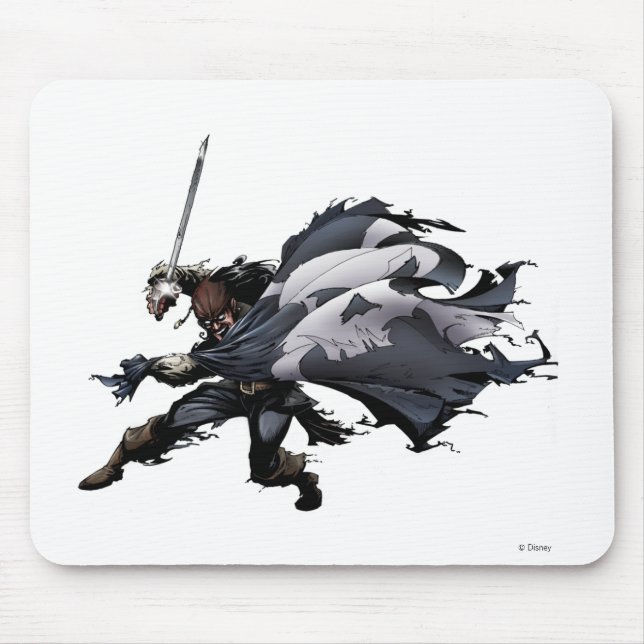 Pirates of the Caribbean Pirate with cape graphic Mouse Pad (Front)