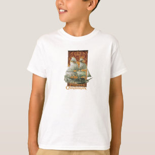 Pirates of the Caribbean Poster Art Disney T-Shirt