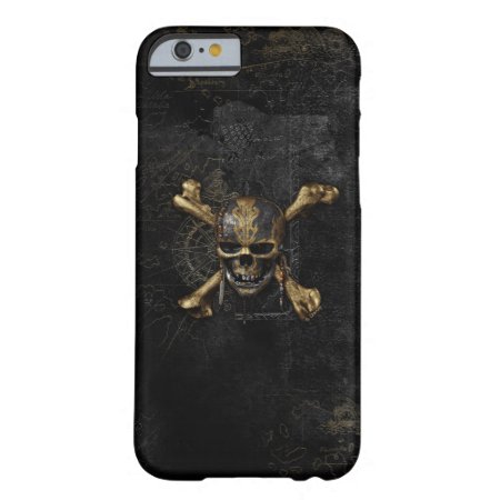 Pirates Of The Caribbean Skull & Cross Bones Barely There Iphone 6