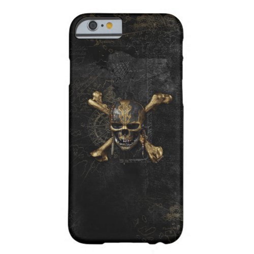 Pirates of the Caribbean Skull  Cross Bones Barely There iPhone 6 Case