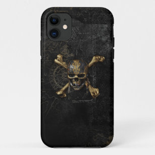 Pirates of the Caribbean Skull & Cross Bones iPhone 11 Case