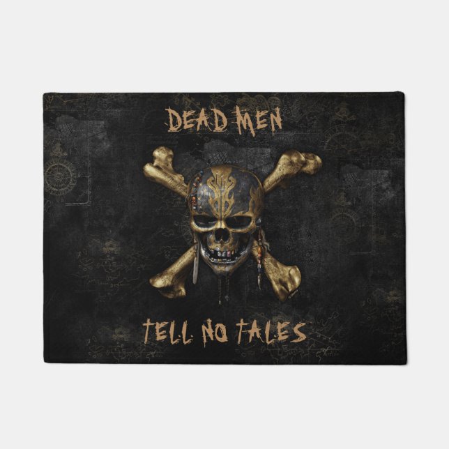 Pirates of the Caribbean Skull & Cross Bones Doormat (Front)