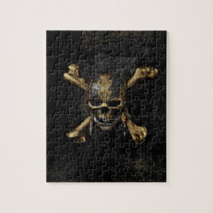 Pirates of the Caribbean Skull & Cross Bones Jigsaw Puzzle