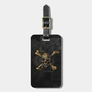 Pirates of the Caribbean Skull & Cross Bones Luggage Tag