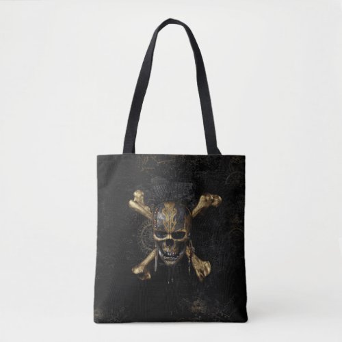 Pirates of the Caribbean Skull  Cross Bones Tote Bag