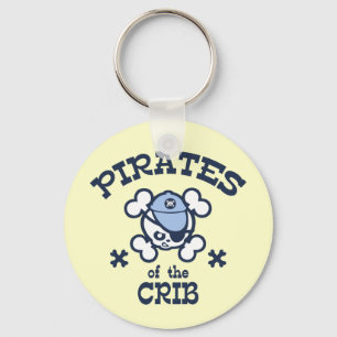 Pirates of the Crib Keychain
