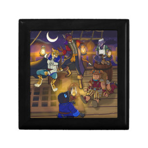 Pirates of the Freedom Cut wooden box
