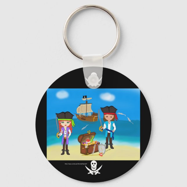 Pirates of the Hinterland Keychain (Front)
