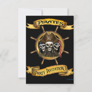 Pirates Party Invitation
