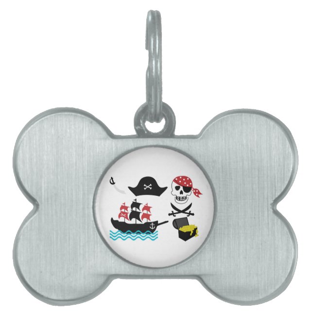 Pirates Pet Tag (Front)