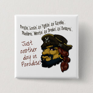 Pirates! Pinback Button