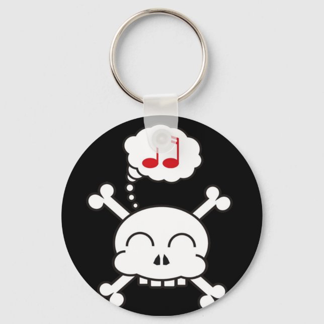 pirates R happy Keychain (Front)