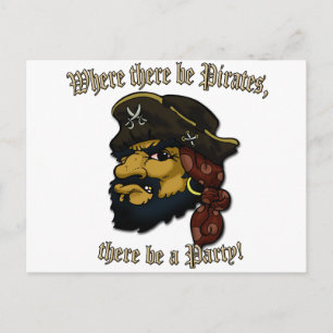Pirates Rock! Postcard