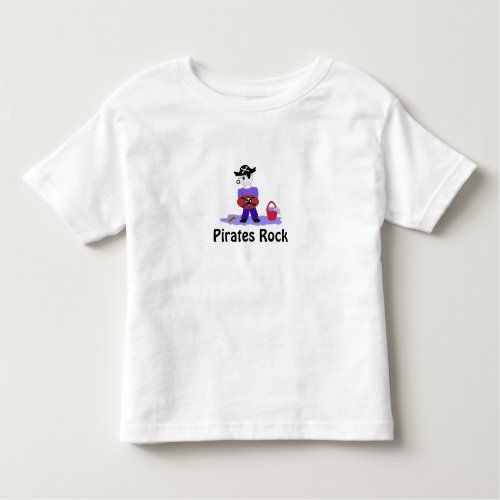 Pirates Rock Toddler T_shirt