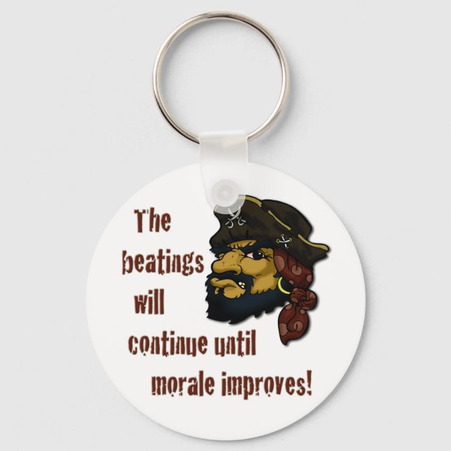 Pirates RULE! Keychain (Front)