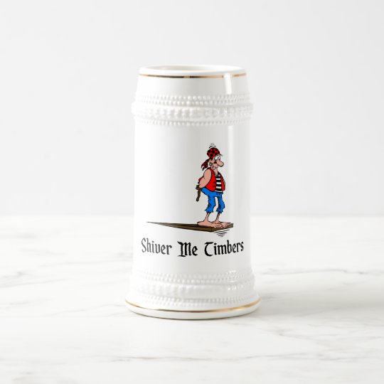 Pirates - Shiver Me Timbers Beer Stein