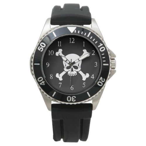 Pirates Skull and Crossbones Watch