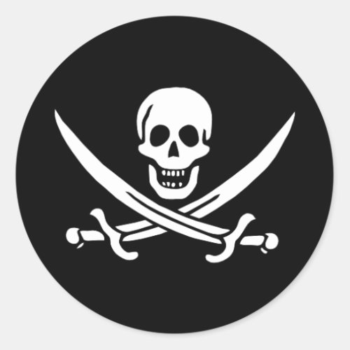Pirates Skull Stickers