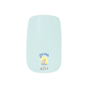 Pirates Soul Sailboat Nautical Sailing Minx Nail Art