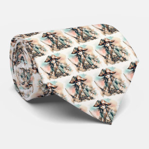 Pirates Sports Mascot Necktie