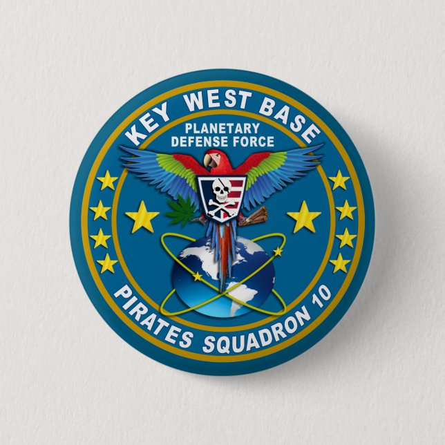 Pirates Squadron Button (Front)