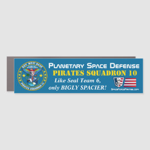 Pirates Squadron  Car Magnet