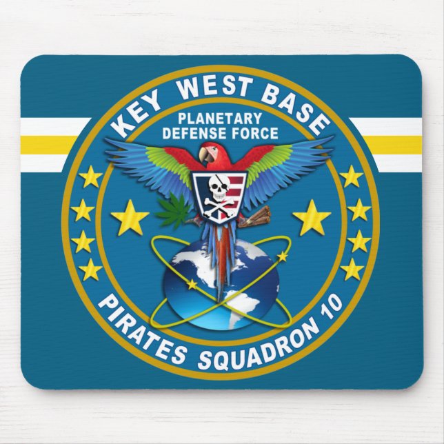 Pirates Squadron Mouse Pad (Front)