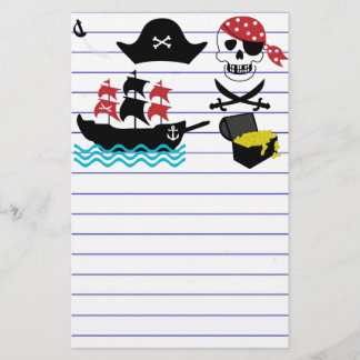 Pirates Stationery
