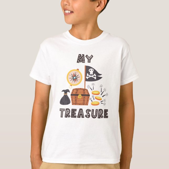 Pirate's Treasure Chest T-Shirt (Front)