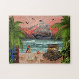 PIRATES TREASURE QUEST JIGSAW PUZZLE