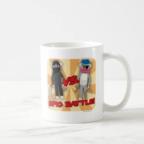 Pirates Vs Ninja Monkeys Coffee Mug