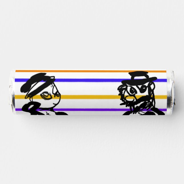 Pirates wedding  breath savers® mints (Front)