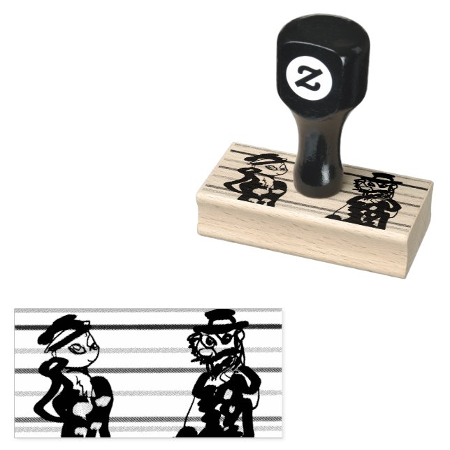 Pirates wedding  rubber stamp (Stamped)
