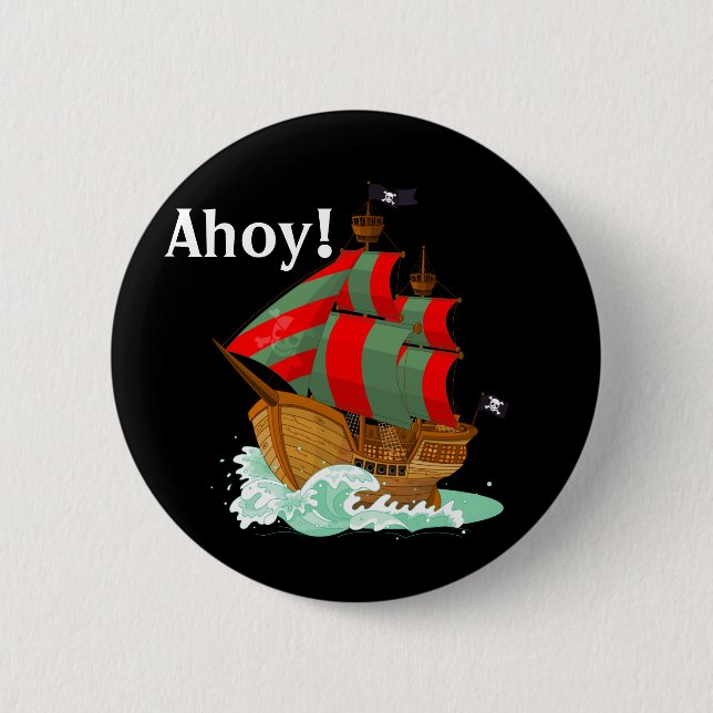  Pirates Welcome  Button (Front)