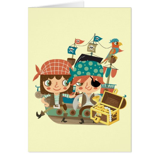 Pirates With Treasure Cards (Front)