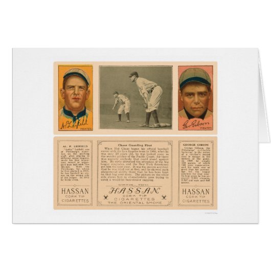 Pirates Yankees Baseball 1912 Cards (Front Horizontal)
