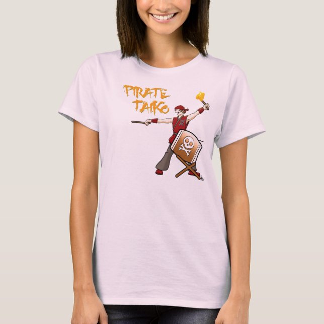pirateTaiko T-Shirt (Front)