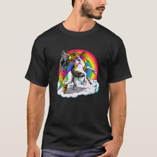 Piraticorn | Rainbow Unicorn Pirate T-Shirt