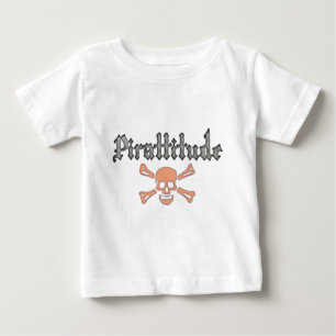 Pirattitude Blood Jolly Roger Baby T-Shirt