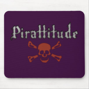 Pirattitude Purple Mousepad