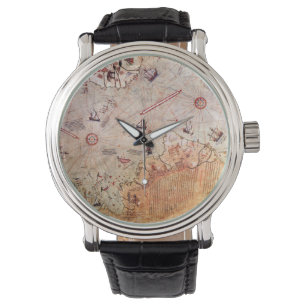 piri reis ancient map history mystery vintage Anta Watch