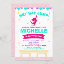 Pirouette Pink Ballerina Girls Gymnastics Birthday