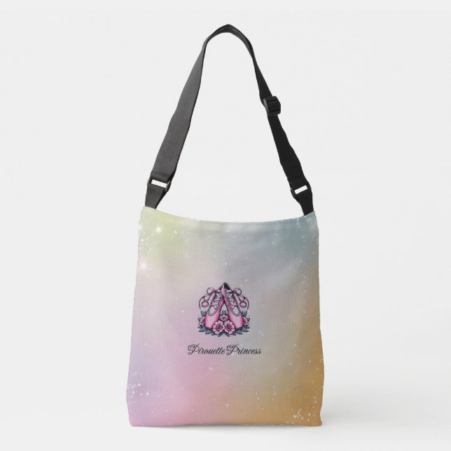 Pirouette Princess Crossbody Bag (Front)