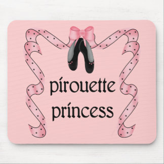 Pirouette Princess mousepad