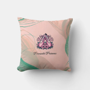 Pirouette Princess Throw Pillow