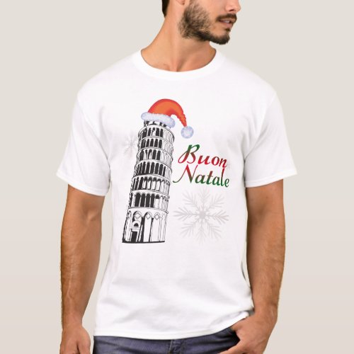 Pisa Buon Natale T_Shirt