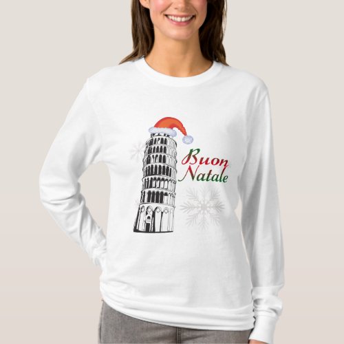 Pisa Buon Natale T_Shirt