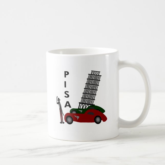 Pisa City Coffee Mug (Right)