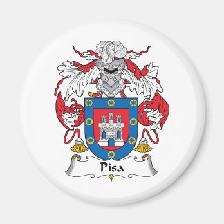 Pisa Family Crest Magnet